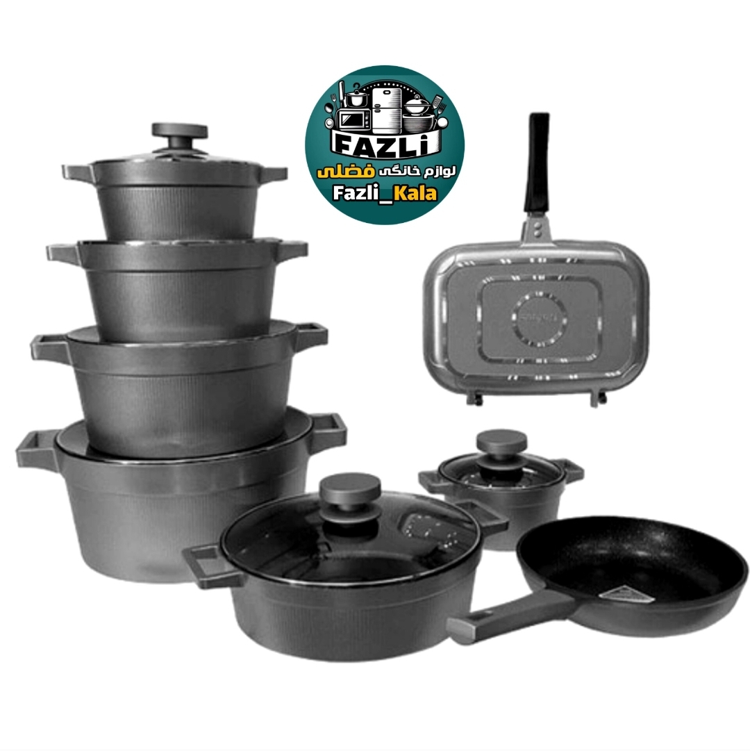 سرویس قابلمه ۱۵ پارچه دیاموند یونیک ۸۵۲۱