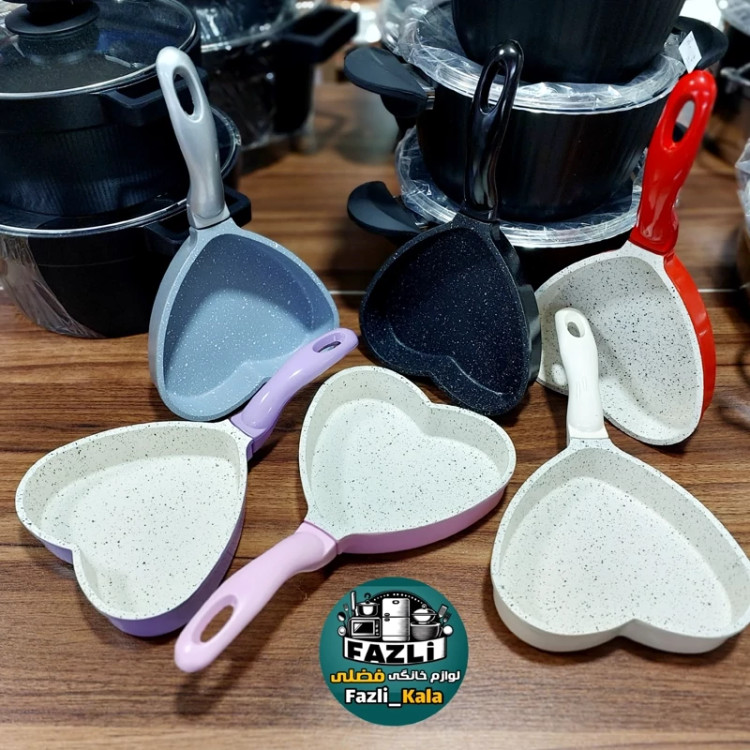 ماهیتابه قلبی