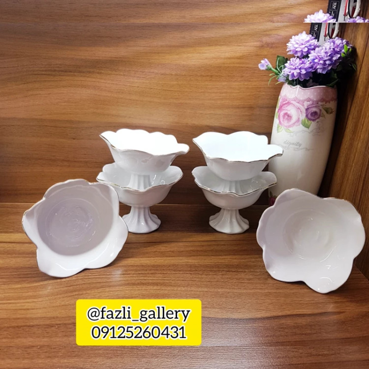 بستنی خوری لمون طرح رز کد ۲۰۶