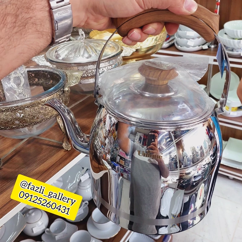 کتری تک ۴ لیتری استیل