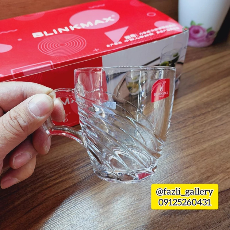 فنجان بلینک مکس شلقمی خطی