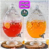 کلمن پذیرایی شیشه ای