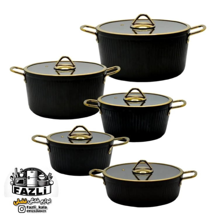 سرویس قابلمه ۱۰ پارچه فلورانس یونیک