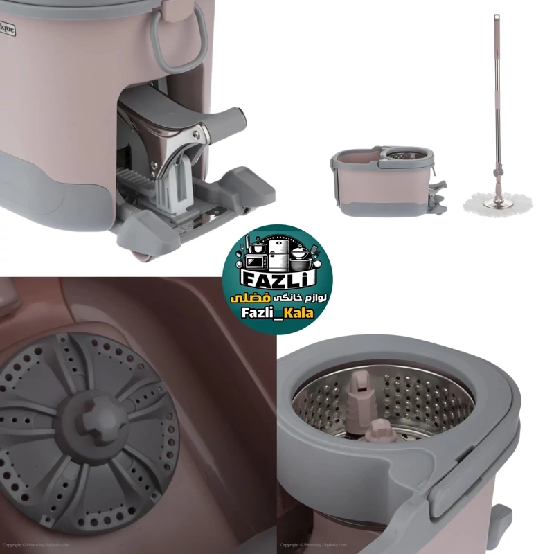 سطل و تی چرخشی یونیک