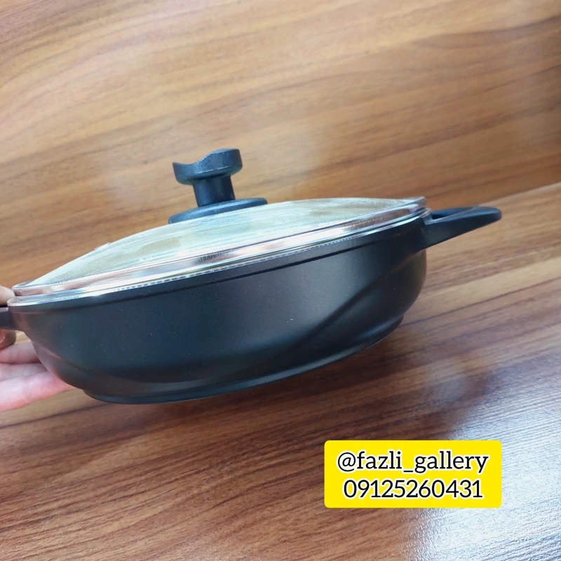 ماهیتابه چدن گرانیت عروس