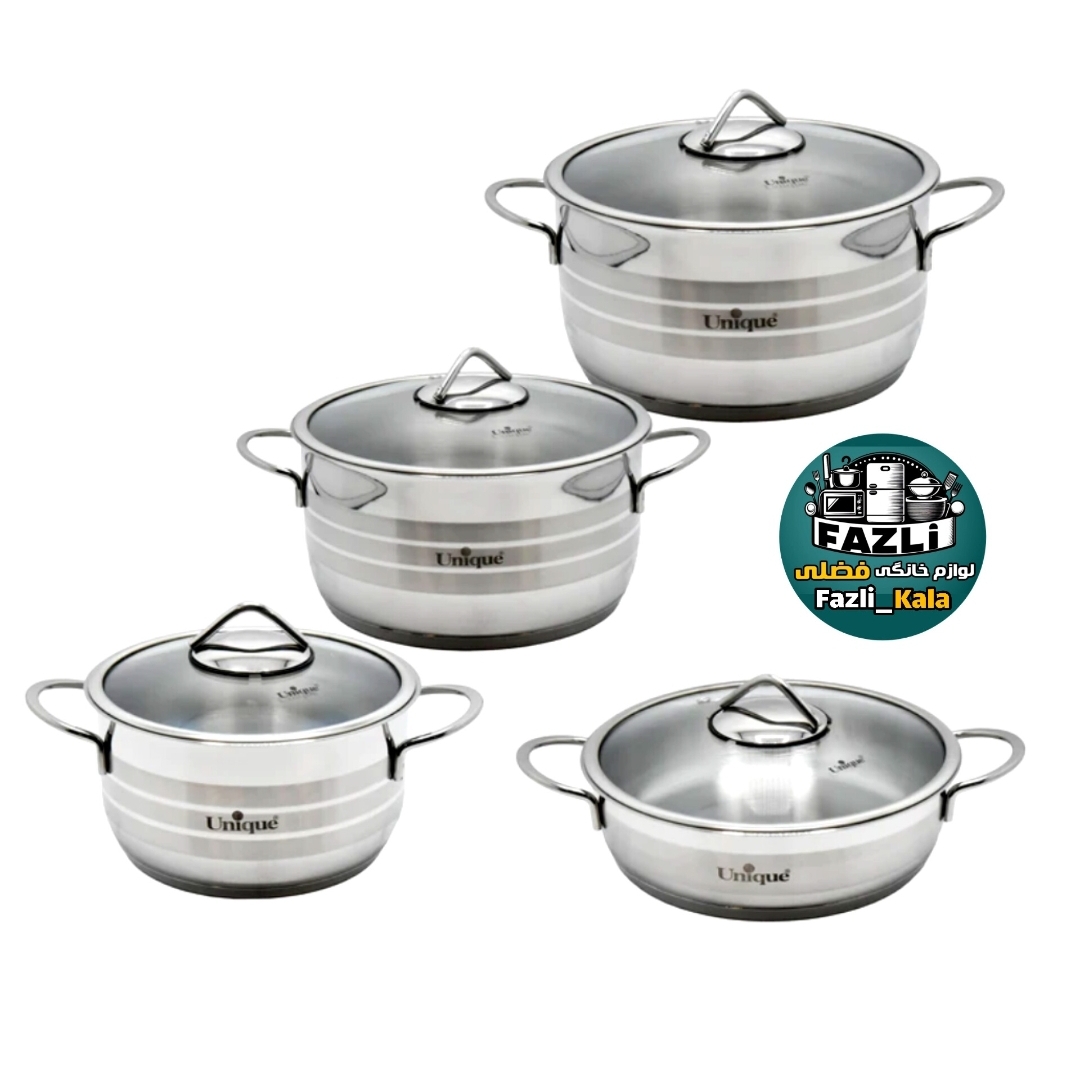 سرویس قابلمه استیل یونیک