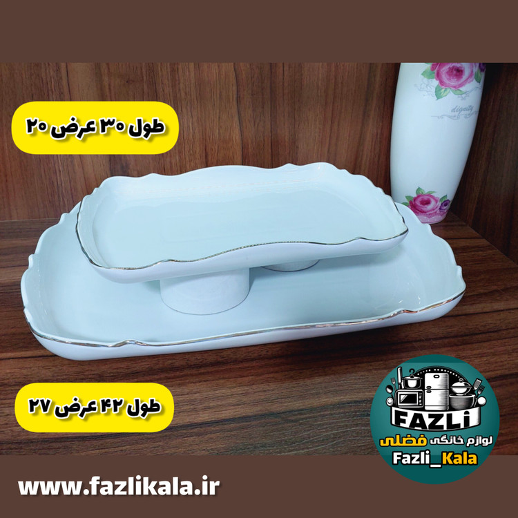 دیس مستطیل لمون