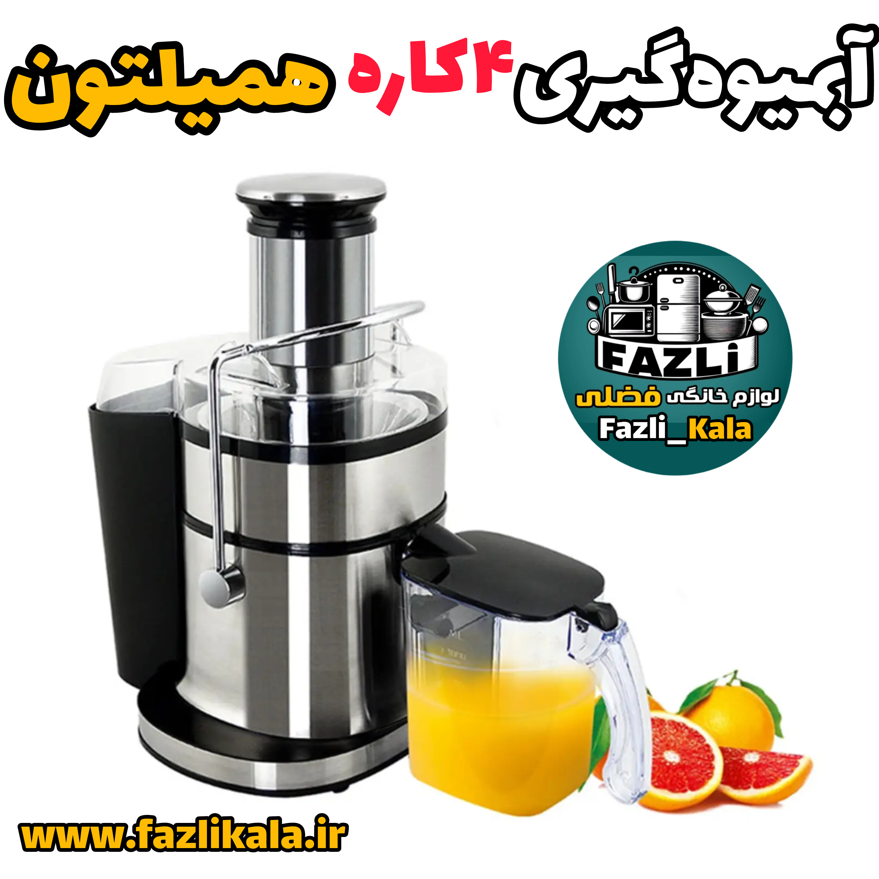 آبمیوه گیری همیلتون jh154