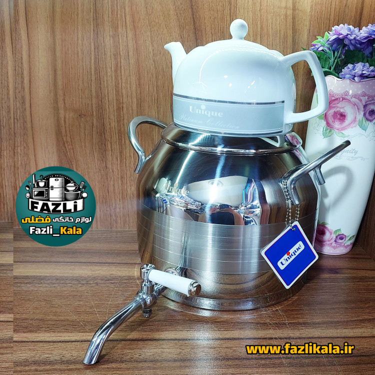 کتری قوری شیردار تپل یونیک ۷۲۹۳