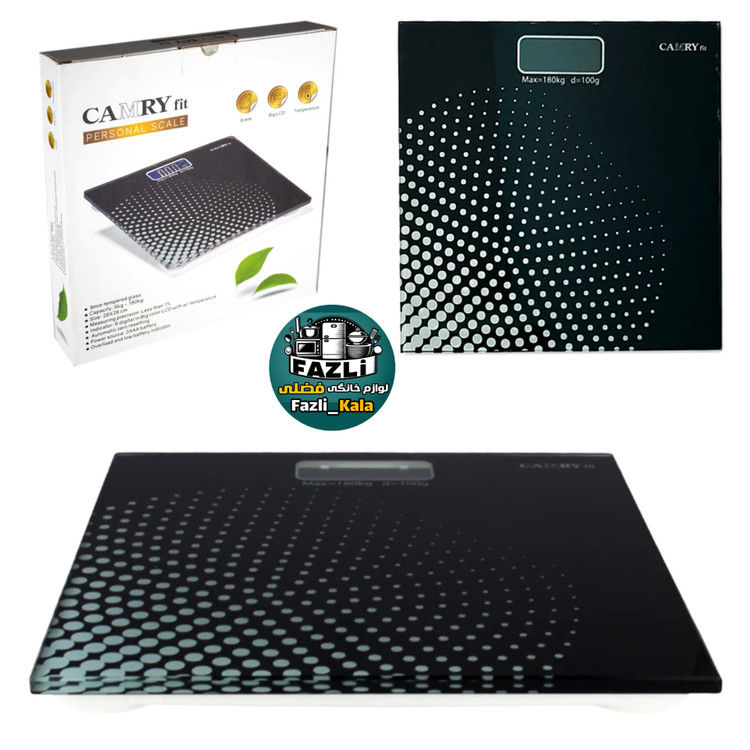 ترازو شیشه ای وزن کشی