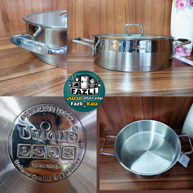 سرویس استیل فلت یونیک ۹۹۹۰