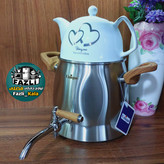 کتری قوری دسته چوب یونیک