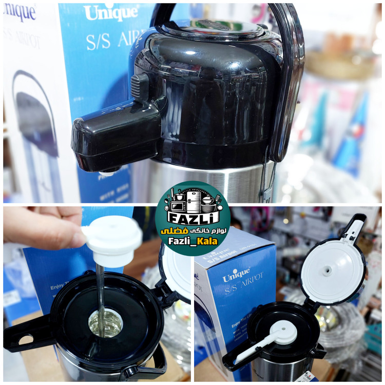 فلاسک پمپی یونیک ۲/۵ لیتری