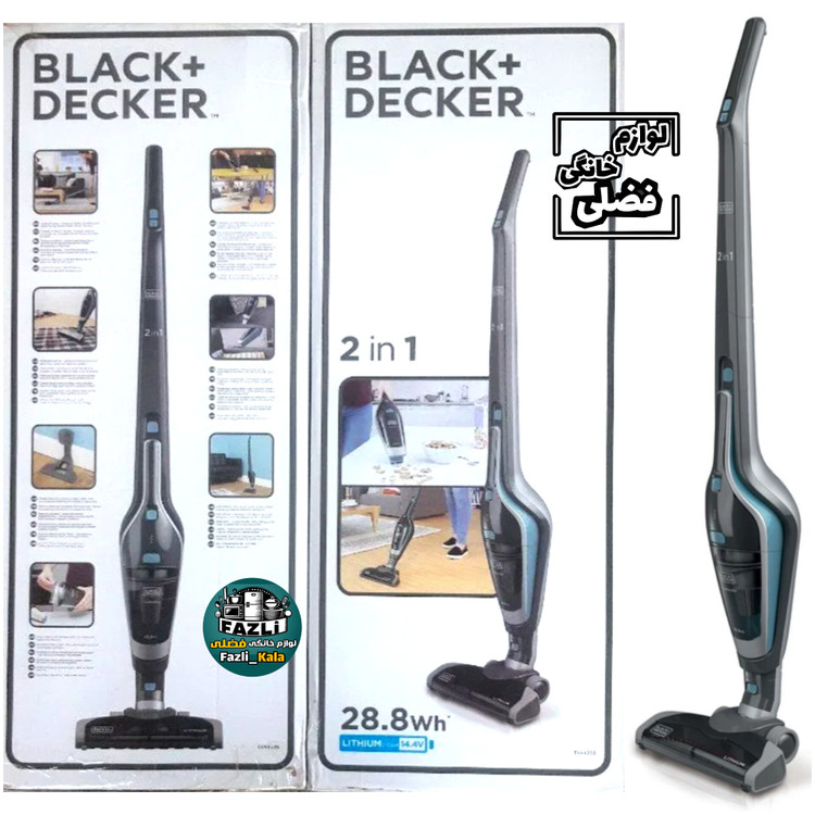 جاروشارژی عصایی دوکاره بلک اندکر