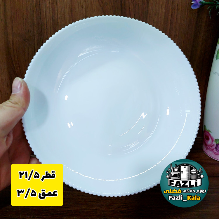 خورشت خوری سفید ساده آرکوپال