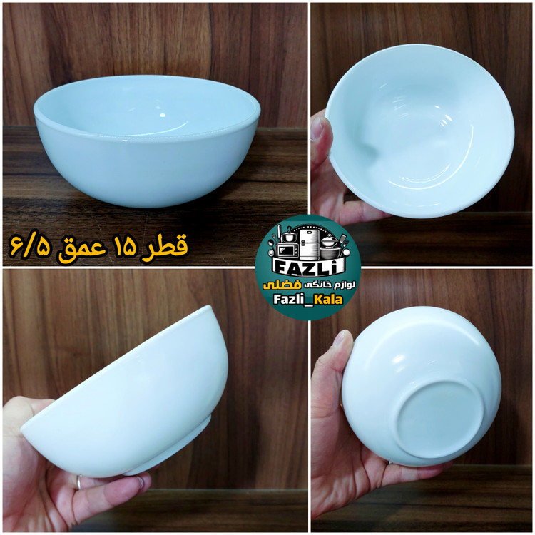 کاسه سوپ خوری آرکوپال سفید ساده