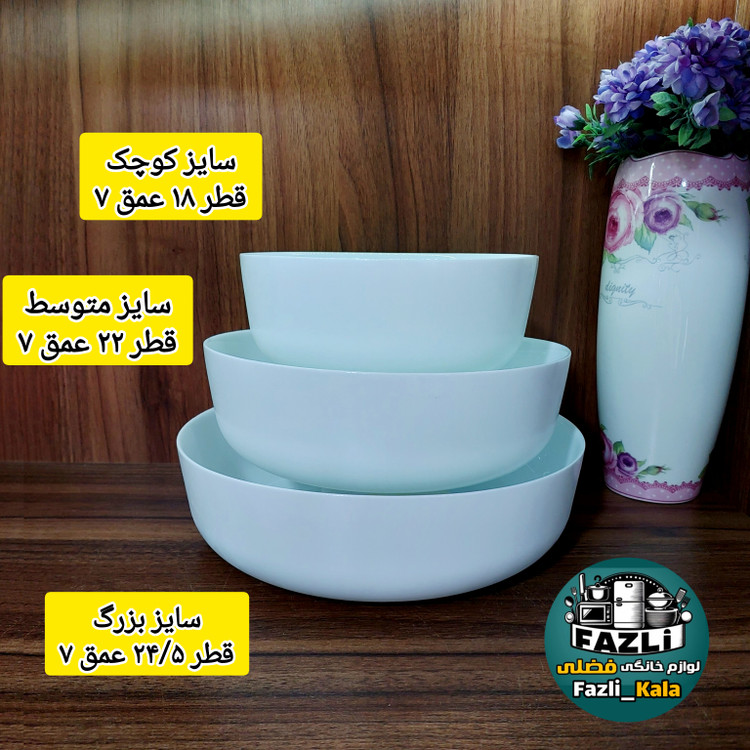 ۳ کاسه لب بلند دینو